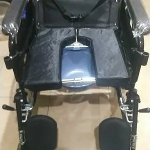 Kursi Roda Hidrolik + Meja Makan - Sandaran Hidrolik Anti Ribet