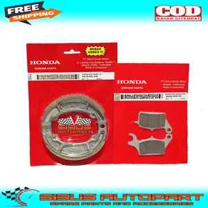 KAMPAS REM BEAT FI BEAT DELUXE VARIO FI SCOOPY FI SPACY BEAT ESP / PAKET KAMPAS REM DEPAN BELAKANG BEAT FI SCOOPY FI VARIO BEAT ESP BEAT DELUXE SPACY / KAMPAS REM BEAT FI Motorcycle