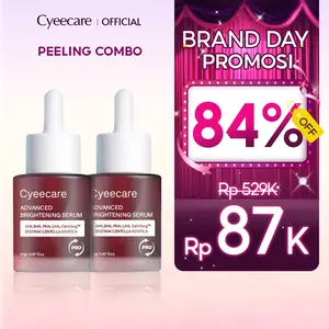 [BPOM COD]Cyeecare Peeling Solution 20gr. Serum 2PCS Eksfoliasi Kulit, Solusi Cepat Pori-Pori Besar. Niacinamide Hydrating Vitamin Bersihkan Aging AHA BHA PHA LHA Essence Kering Mencerahkan