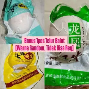 BONUS 1PCS TELUR BALUT RANDOM