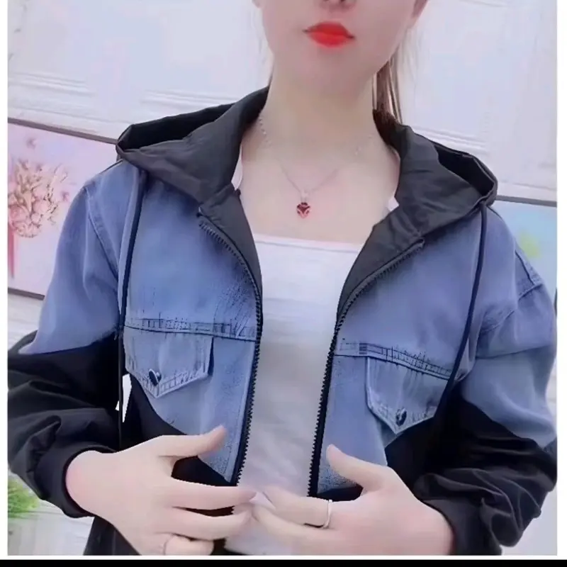jaket wanita parasut kombinasi import premium#jaket wanita parasut kombi jeans import premium#jaket modis kombi# 2