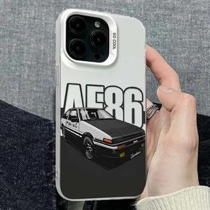 เทรนด์แข่งรถเข้ากันได้กับเคส iPhone16 พรีเมี่ยม Sense iPhone15 ใหม่ iPhone14 ป้องกันการตก 13/12 สีเงินความคิดสร้างสรรค์ 11 / XSMax การ์ตูน XR / XS / 8Plus ‌สำหรับผู้ชายและผู้หญิง