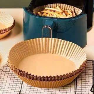  COMBO 50 Miếng Giấy Lót Nồi Chiên Hình Khuôn Bánh Giấy Nến Thấm Dầu Mỡ Bám Vào Nồi Chiên Không dầu 