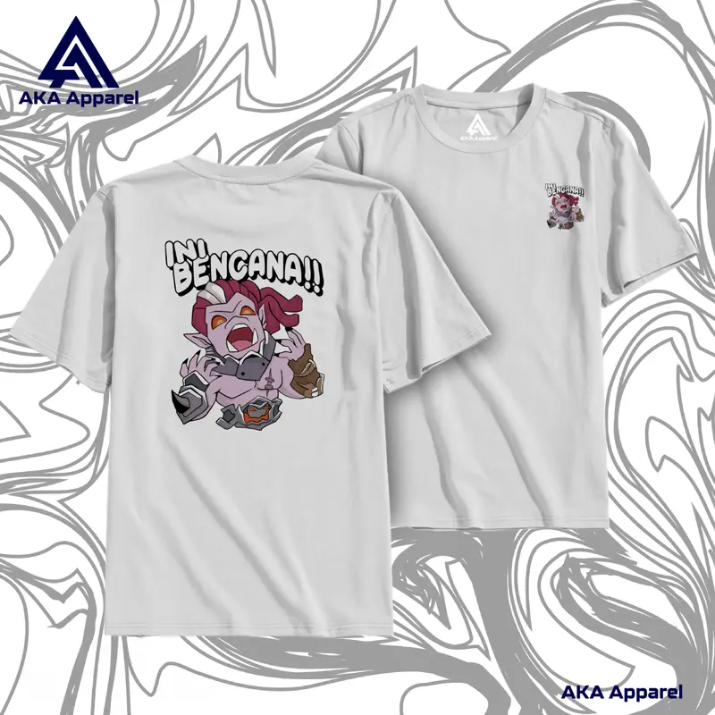 Aka Kaos Distro Emote Ini Bencana Mobile Legends Mlbb Katun Combed Baju Keren Tebal Oblong Sablon Pria 2