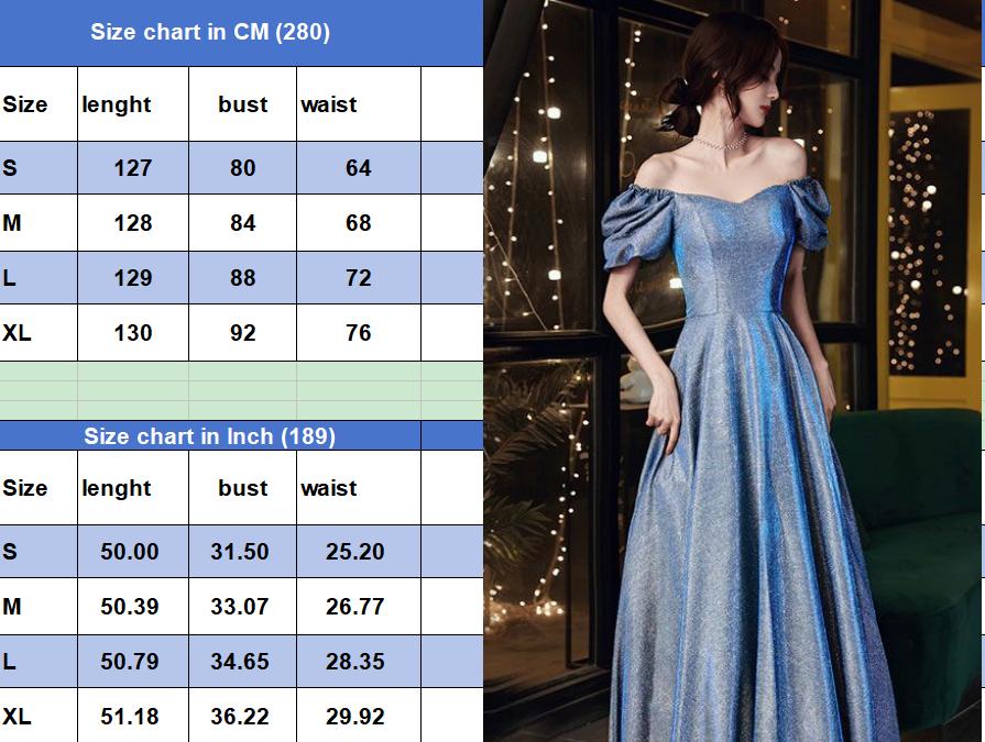 Star Evening Dress New Blue Long Sequin Bridesmaid Group Temperament Annual Meeting sisters Dress Host Party Dress 280#