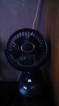 Product Review of Youcomm 15000 mAh Kipas Angin USB Clip Mini Fan Rotating Kipas Angin Meja Mini Jepit Portable LED Display Portable Fan Aromaterapi Kipas Angin N33 from w**i i**i 0