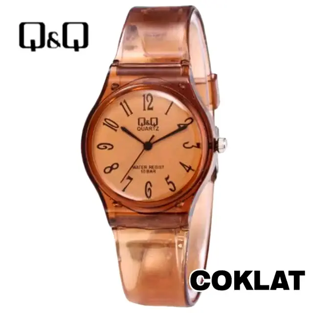 JAM TANGAN JELLY TRANSPARAN BW 16