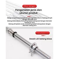 Gambar Peralatan kebugaran rumah batang barbell,  dumbbell,  batang barbell standarangkat beban,barbell - 1.2 M Batang Lurus dari KEEP GOING MAX Kab. Tangerang 5 Tokopedia