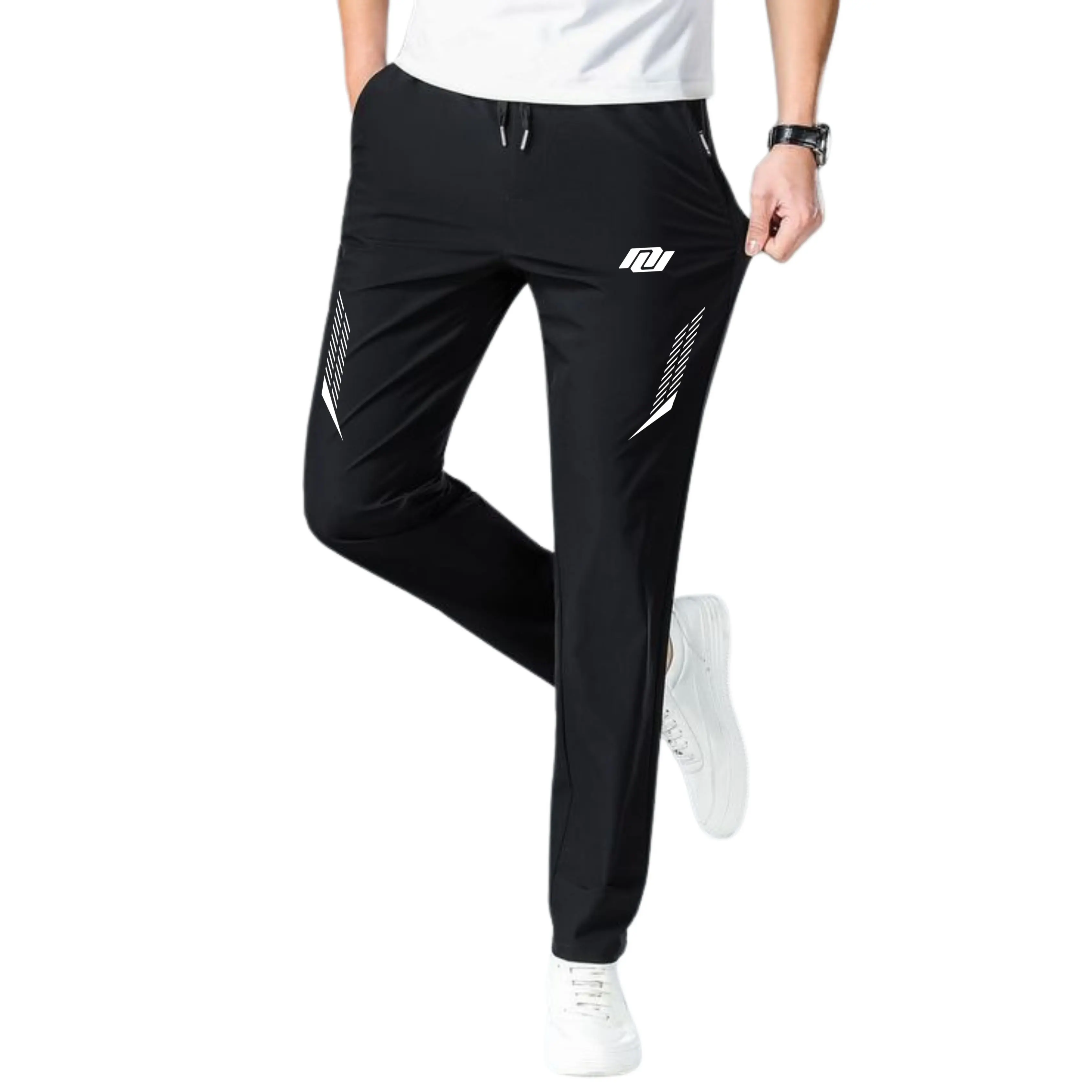 NORON - Celana training olahraga pria gym fitnes cewek senam yoga jogging Misty elastis New Noron Thunder