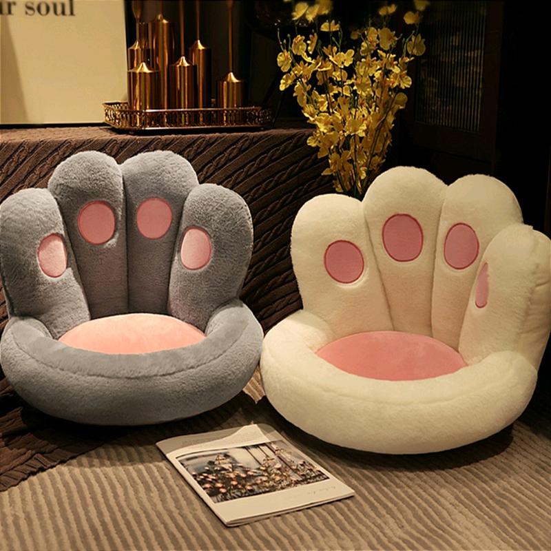 Alas Kursi Mobil dan Kantor Model Cat Paw Terbaru / Sofa Lantai / Sofa Santai / Sofa Serbaguna / Bantal Sandaran / Tempat Tidur Kucing 1