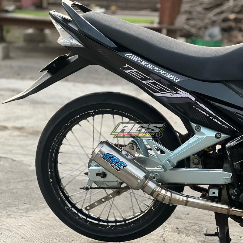 Knalpot D.O.S • SATRIA FU//MXKING//JUPMX//SONIC//CBR150//MP//TIGER//VIXION Inlet 50 Out 60 Motorcycle Kendaraan Mesin 1