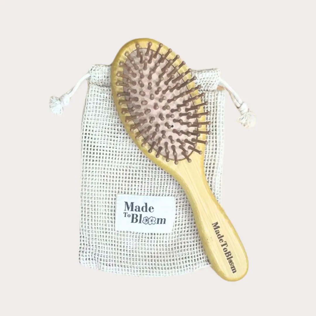 [MadeToBloom] Bamboo Hair Brush