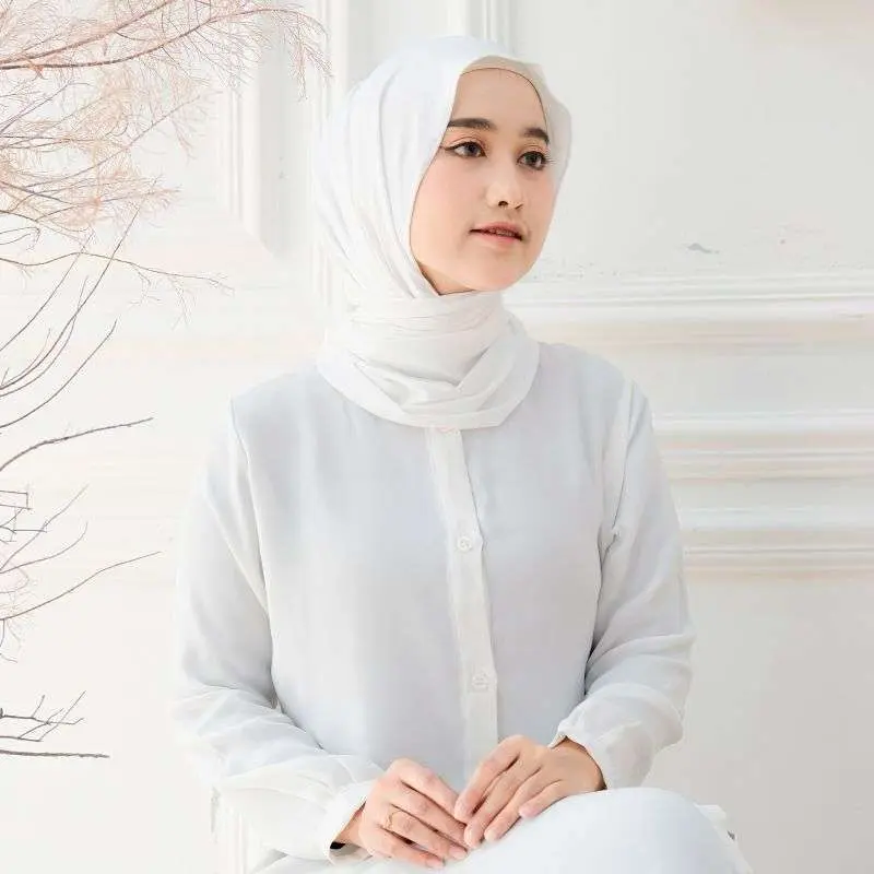 PASHMINA KAOS JERSEY | PASHMINA KAOS MUSLIM | HIJAB CANTIK PASHMINA PANJANG DEWASA| KERUDUNG WANITA PASHMINA JERSEY | PASHMINA SYAL TANPA PAD 0