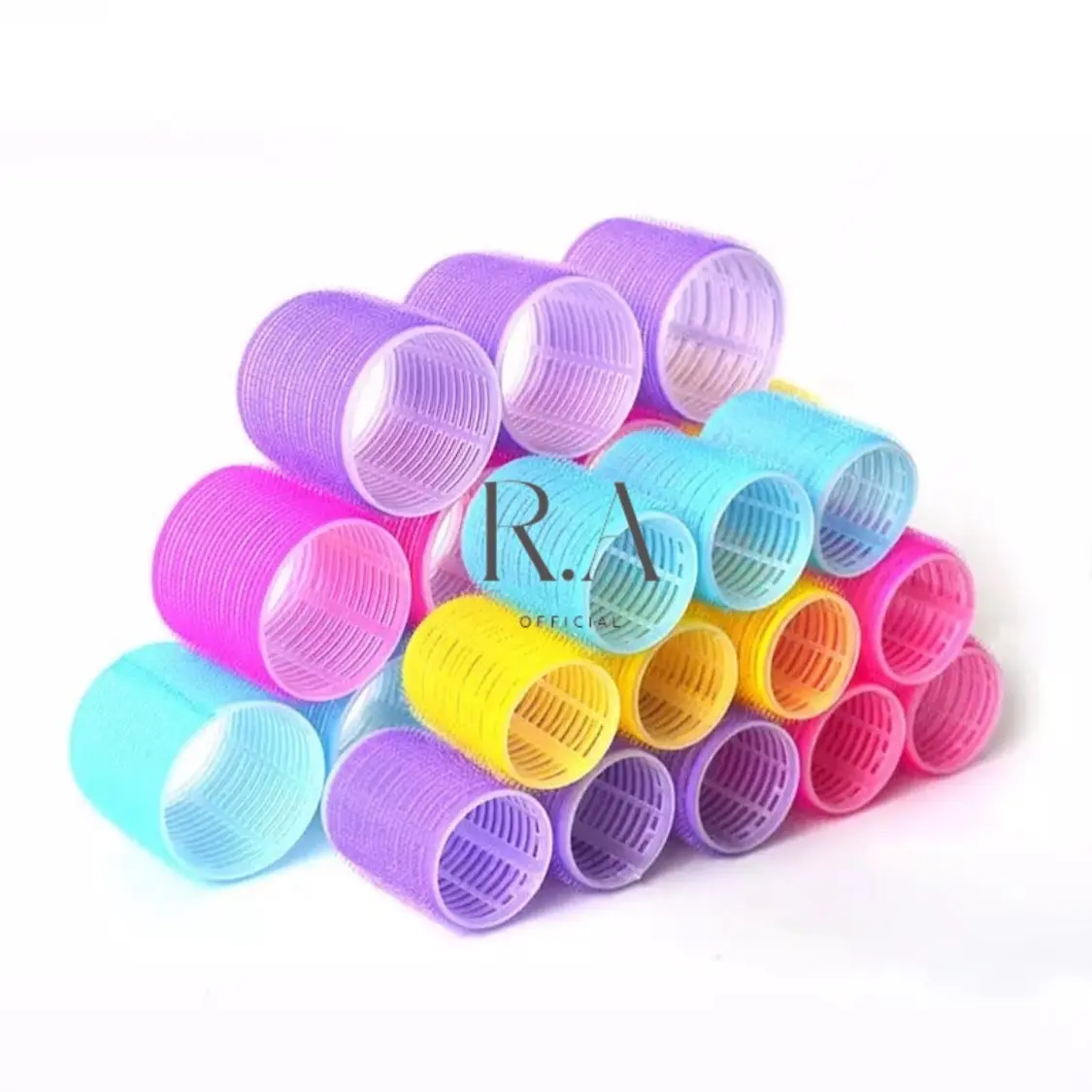 Murah roll rambut size jumbo roll gulung poni/pengeriting rambut