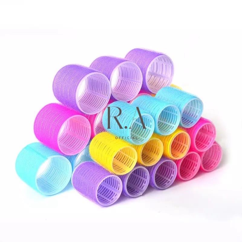 Murah roll rambut size jumbo roll gulung poni/pengeriting rambut 0