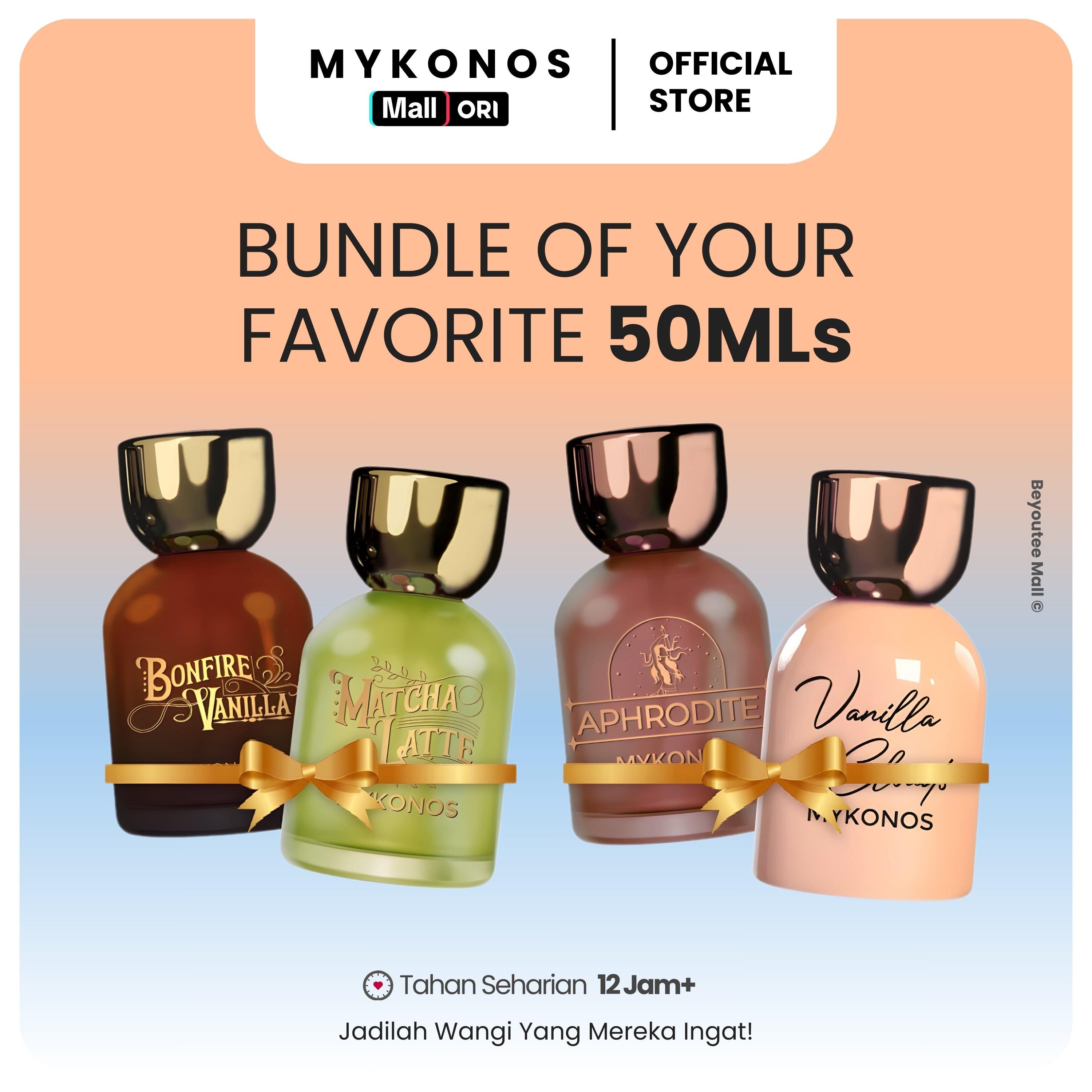 Mykonos Parfum Bundle 2 Botol 50ml EDP dan Extrait