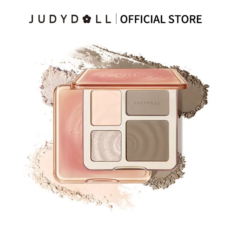 JUDYDOLL Highlight & Contour Palette Natural Long-lasting Waterproof 9g