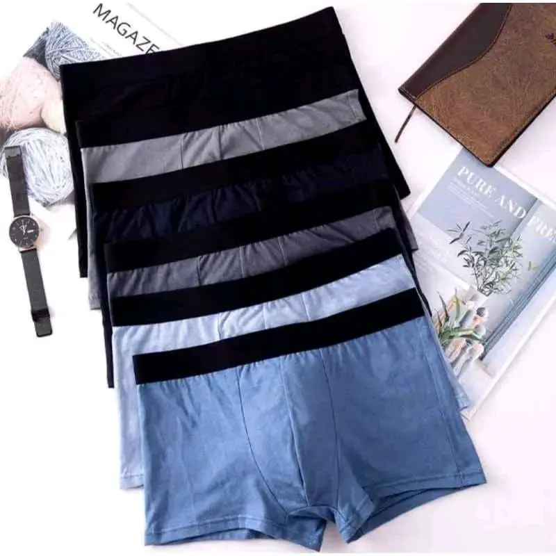 5pcs boxer berkualitas tinggi dengan desain modern dan warna-warna cerah dengan bahan katun yang lembut dan nyaman , boxer ini cocok untuk semua aktivitas.
