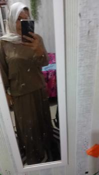 Product Review of Cheris Setelan Rok Kaos Combed Original Lingkar Dada 110 Panjang 65 untuk Wanita Nyaman Basic  Dewasa one set hijab style dan atasan one  set  elegan  lebaran from g**i 0