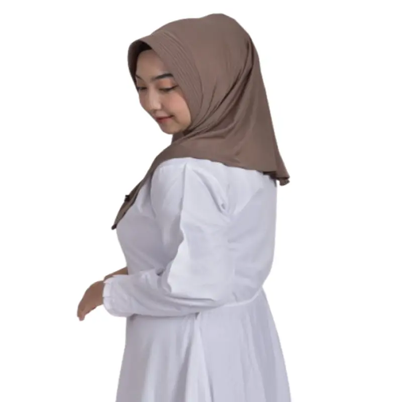 Hijab Instan Hamidah Premium Jersey untuk Wanita Muslim - Ukuran S, M, L - Nyaman Lembut Kerudung Panjang 2