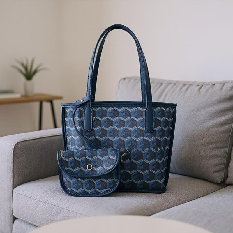 【CARRIEKOLLER】Tas Wanita Tote Bags Large Capacity Fashion Printed Shoulder Bags