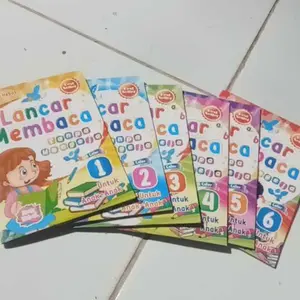 TIM ANAK HEBAT - PAKET LANCAR MEMBACA JILID 1 SAMPAI 6 buku