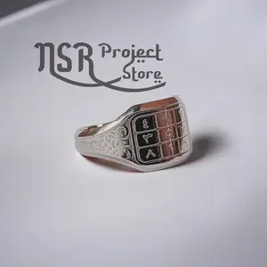 Cincin Islami Wafaq Guru Sekumpul Asli Kualitas SUPER Tebal dan Anti Karat