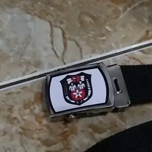 Gesper Sabuk Ikat Pinggang Anak Sekolah , Lgo dan polos . SD/SMP/SMA/MI/POLOS/PRAMUKA Fashion ikat  ping gang