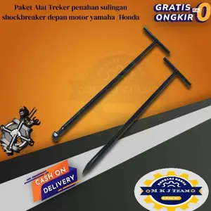 tereker alat Lepas Suling Kunci T Suling Shockbreaker depan motor Honda & Yamaha