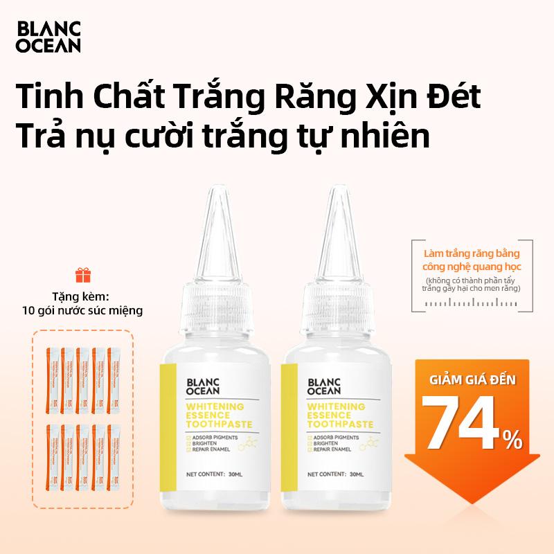  Serum Tẩy Trắng Răng 30ml – BLANC OCEAN – Sạch Ố Vàng Mảng Bám – Không Ê Buốt – Dùng Tại Nhà 