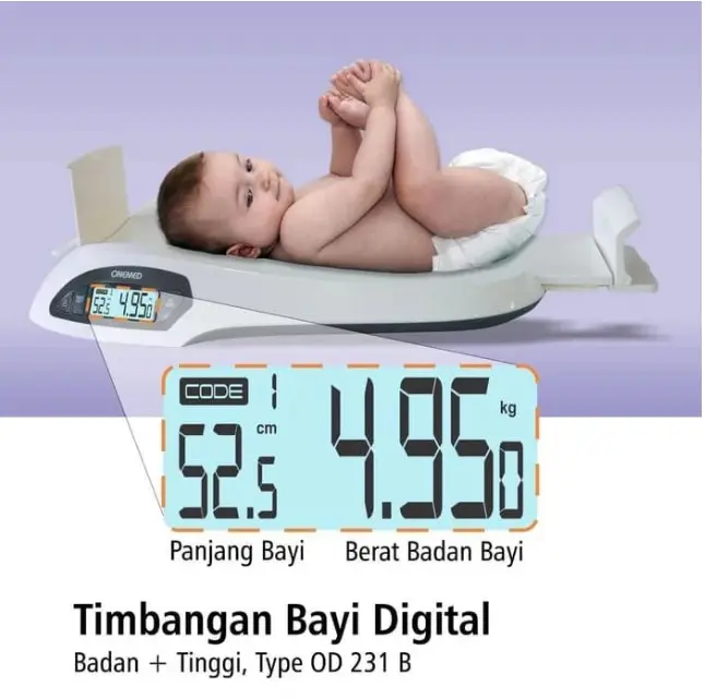 Timbangan Bayi Digital OD231-B OneMed