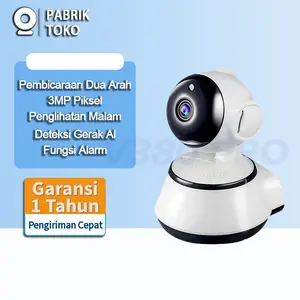 V380 Pro 1080P Kamera CCTV Dorongan informasi Pembicaraan Dua Arah Deteksi Gerak Fungsi Alarm
