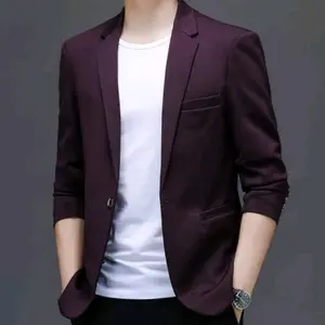 Blazer Casual Pria Style Korea Semi Formal