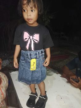Product Review of SETELAN ROK CELANA JEANS TIGA KANCING ANAK PEREMPUAN from R**p 1