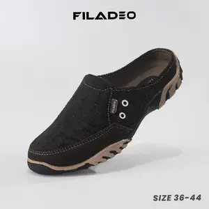 Sepatu Slop Pria Filadeo Casual Santai Sepatu Slip-One Size 39-43