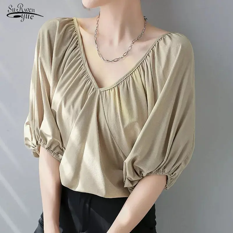 BLOUSE LIONA - SIZE 5L 3XL 2XL XL L M S - ATASAN WANITA JUMBO - BLOUSE WANITA JUMBO - ATASAN KOREAN STYLE 2