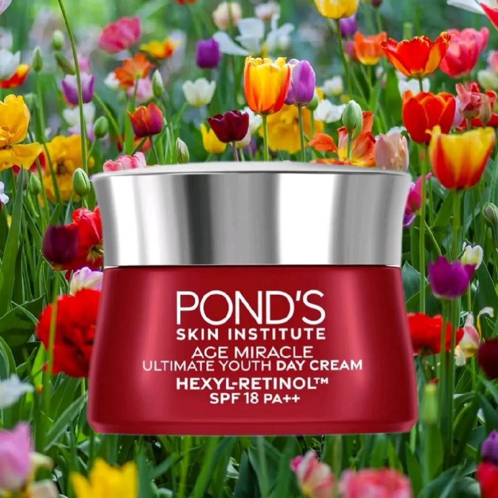 Pond's Age Miracle Krim Pelembab Wajah Pagi dan Malam Anti Aging 10g Mencerahkan