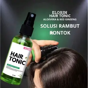 Hair Tonic Vitamin Rambut Pelurus Rambut Wangi Pria Wanita Terlaris pomade warna Oilbased Hairtonic Aloevera Ginseng produk