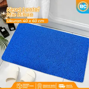 BC Keset Karpet  Mie40 x 60 PVC WARNA karpet kamar mandi lantai aksesoris mobil keset  dapur keset