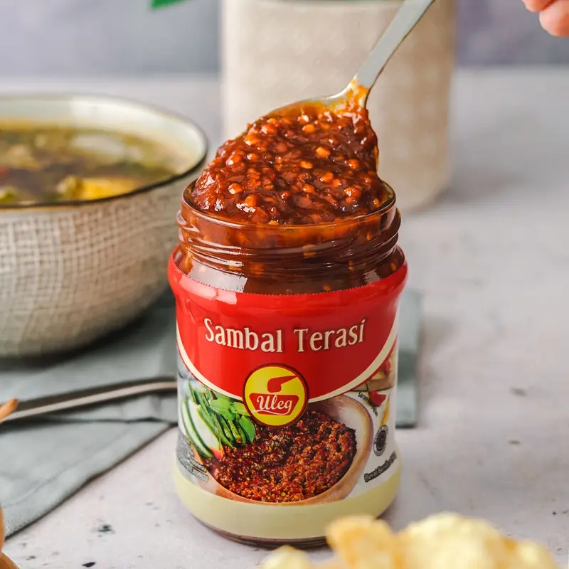 FINNA SAMBAL ULEG TERASI FANTASIA JAR DENGAN PAKING AMAN Food Makanan Masakan Instan 4