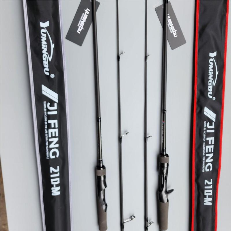  Yumingbu Cần Lure Ji Feng Chất Lượng Ngọn 2ly Đầu PU Chống Xoắn Phôi Cacbon Xoắn Nổi Cán Cầm Mút 