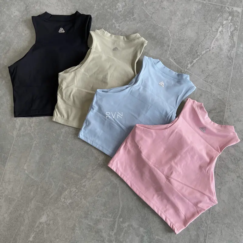 RVN Leona Crop Top Olahraga Yoga Gym Pilates 2
