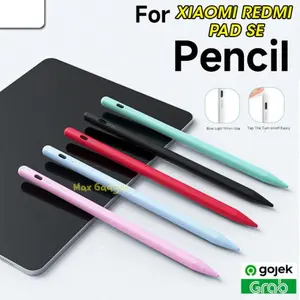Stylus Pen Kompatibel untuk Tab Xiaomi Redmi Pad SE 11 Inch inci 2023 Touch Pen Pencil Active Stylus Charge Alternatif Warna Hitam Putih Merah Biru Stilus Pena Pintar Aksesoris
