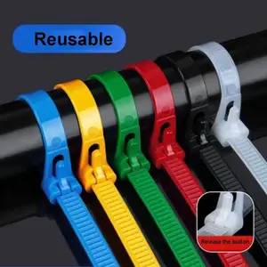 Kabel Ties Zip Cable Pengikat Perapi Selang Bahan Nilon 66 Kuat Berkualitas