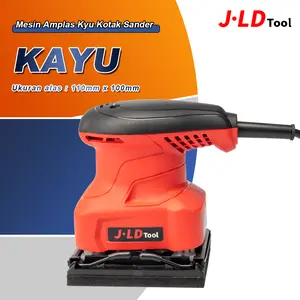 JLD Mesin Amplas Kyu Kotak Sander 220W Mesin Amplas Tembok Electric Sander J5410 Finishing Sander Listrik