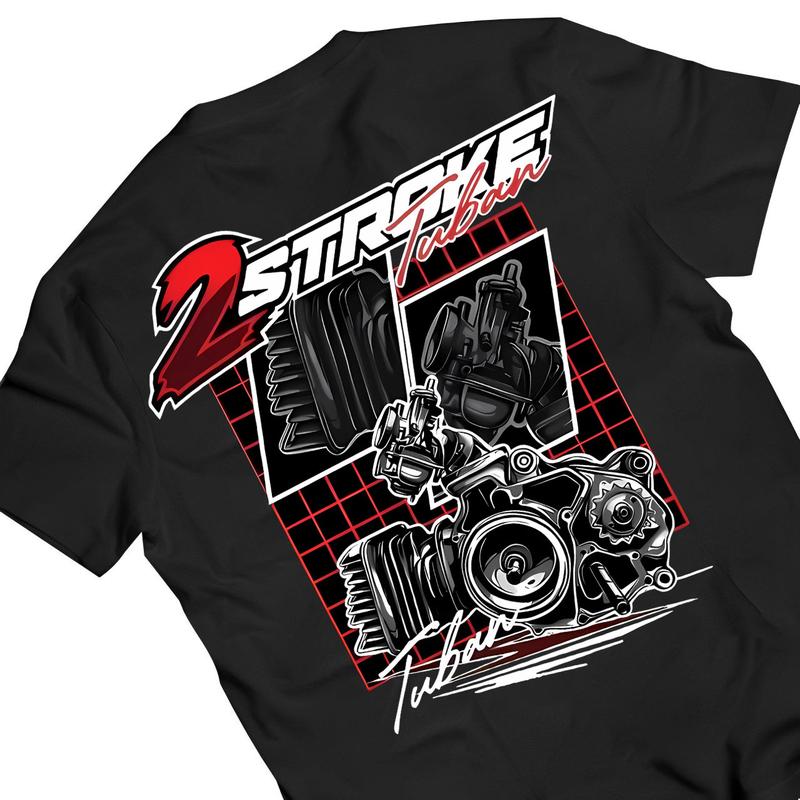 Product Introduction of Kaos 2 Stroke - Kaos Racing 2 Stroke - Kaos Kekinian - Kaos Viral - Kaos Terlaris - Baju Premium - Sablon Dtf - Kaos Murah | SS75 | 15
