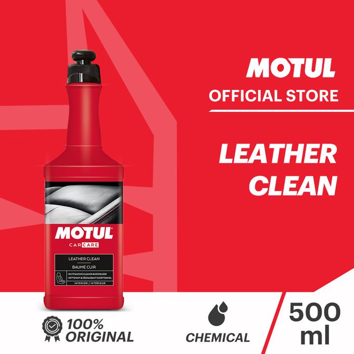 Gambar Pembersih Jok dan Kulit MOTUL LEATHER CLEAN 0.5L dari MOTUL Indonesia Kota Administrasi Jakarta Utara Tokopedia
