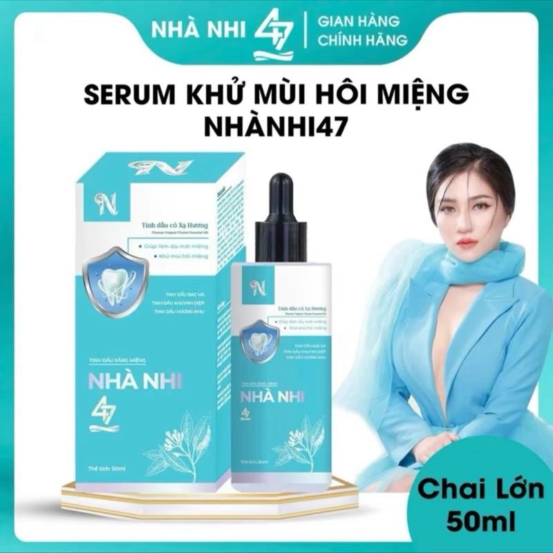 Chính Hãng Chai Lớn 50ML Serum Khử Mùi Hôi Miệng Nhà Nhi 47 xịt miệng ,thơm miệng