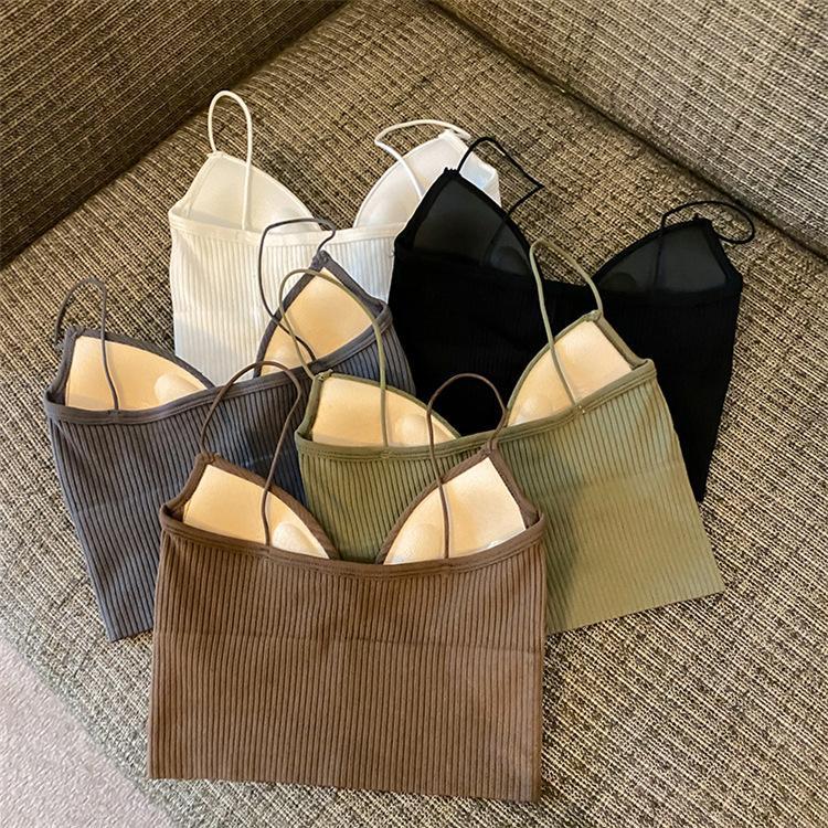 Amiera BR086 Bra Tanktop Wanita BH Atasan Wanita Korean Croptop Fit Spandex Singlet Nyaman 2