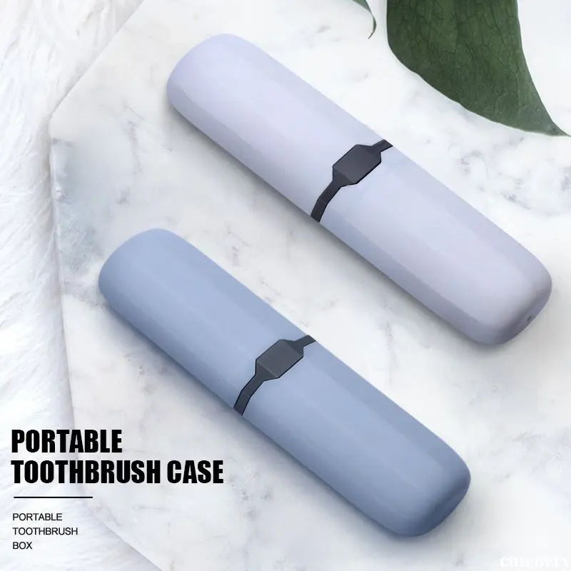 kotak tabung box tempat sikat pasta gigi travelling traveling organizer travel cutenery
